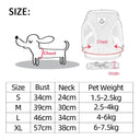 Pet Adjustable Polyester Harness & Leash for Small Dogs, Puppies cats.