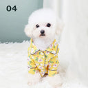 Pet Dog Pajamas Winter Dog Jumpsuit Clothes for Small Dogs like yorkie