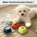 Dog Training Speaking Buttons Dog Clicker with Mat & 4 Pack Rubber Mat