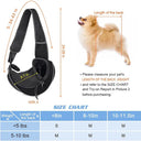 Pet Dog Carrying Bag Sling Carrier Bag - Portable & Comfortable