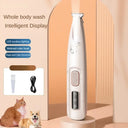 LED Light Fully Waterproof Pet Hair Trimmer with LED Display