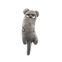 Cute Cat Toys Funny Interactive Plush for Kitten Teeth Health