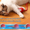 Cat Toy Interactive Ball Rechargeable Smart Pet Training and entertain