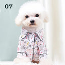 Pet Dog Pajamas Winter Dog Jumpsuit Clothes for Small Dogs like yorkie