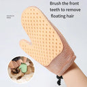 Fur Remover Grooming Gloves -1 Efficient Cat & Dog Brush Glove