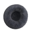 Pet Round Plush Sofa Bed - Calming Comfort for Dogs & Cats