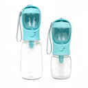 Pet 2 In1 Outdoor Travel Food Water Bottle for Dogs & Cats