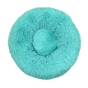 Pet Round Plush Sofa Bed - Calming Comfort for Dogs & Cats