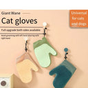 Fur Remover Grooming Gloves -1 Efficient Cat & Dog Brush Glove