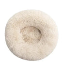 Pet Round Plush Sofa Bed - Calming Comfort for Dogs & Cats