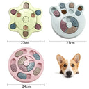 Dog Slow Food Dispenser Puzzle Toy - Interactive Feeder