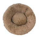 Pet Round Plush Sofa Bed - Calming Comfort for Dogs & Cats