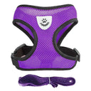 Pet Adjustable Polyester Harness & Leash for Small Dogs, Puppies cats.