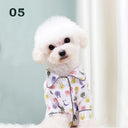 Pet Dog Pajamas Winter Dog Jumpsuit Clothes for Small Dogs like yorkie